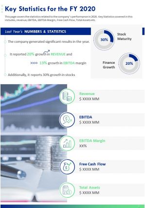 Annual report with photos and marketing details pdf doc ppt document report template