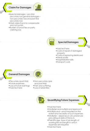 Bi fold accident civil procedure cheat sheet document report pdf ppt template