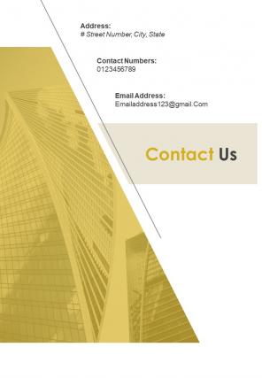 Bi fold architecture portfolio design work samples document report pdf ppt template