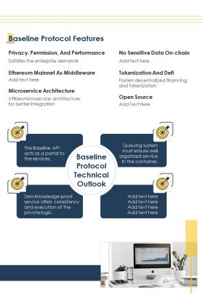 Bi fold baseline fundamental protocol document report pdf ppt template