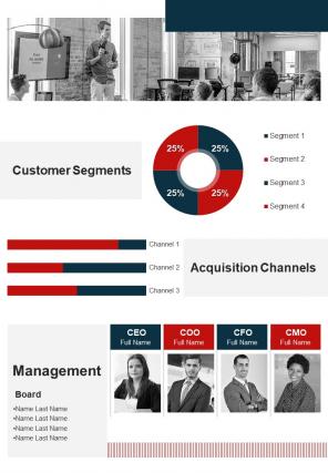 Bi fold business informational factsheet document report pdf ppt template