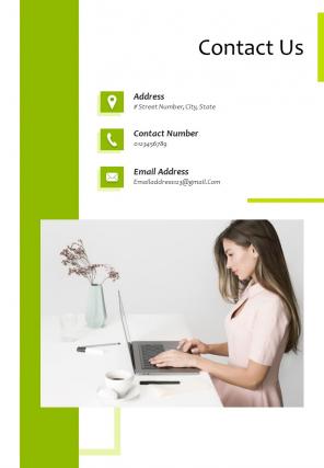 Bi fold corporate company mobile first presentations document report pdf ppt template