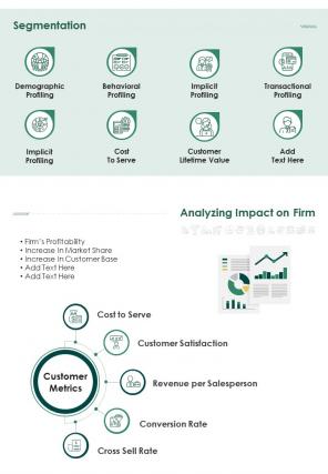 Bi fold strategy for crm framework document report pdf ppt template