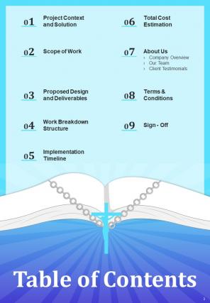 Catholic Church Building Proposal Report Sample Example Document