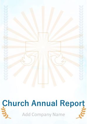 Church annual report pdf doc ppt document report template