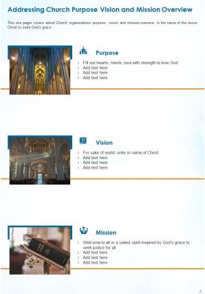 Church annual report pdf doc ppt document report template