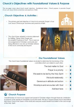 Church annual report pdf doc ppt document report template