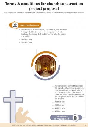 Church Construction Project Proposal Report Sample Example Document