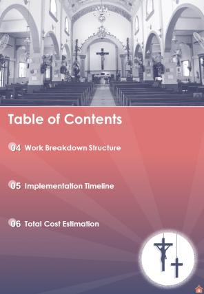 Church Project Proposal Template Example Document Report Doc Pdf Ppt