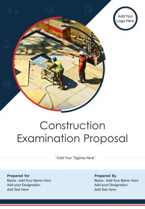 Construction Examination Proposal Sample Document Report Doc Pdf Ppt