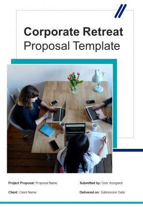 Corporate retreat proposal example document report doc pdf ppt