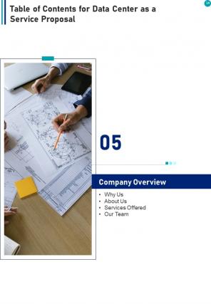 Data center as a service proposal example document report doc pdf ppt