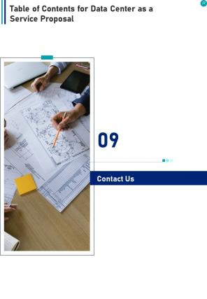 Data center as a service proposal example document report doc pdf ppt