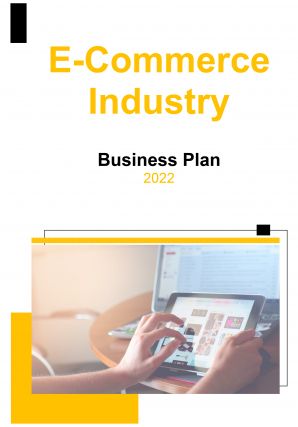 E Commerce Industry Business Plan Pdf Word Document