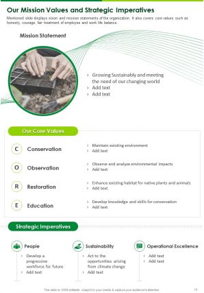 Ecology annual training report template example pdf doc ppt document report template