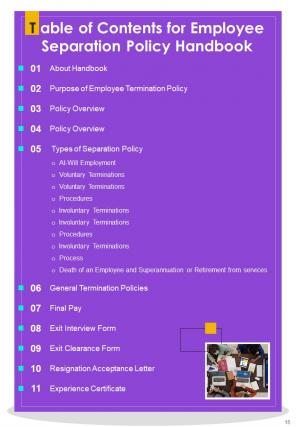 Employee Layoff Policy A4 Handbook HB V Best Pre-designed