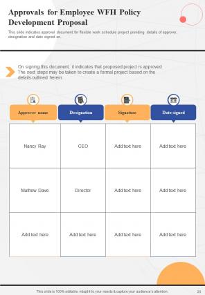 Employee WFH Policy Development Proposal Report Sample Example Document Analytical Professional