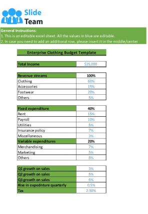 Enterprise Budget Template Excel Spreadsheet Worksheet Xlcsv XL Bundle V Attractive Downloadable