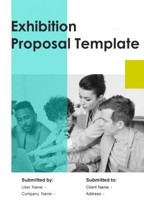 Exhibition Proposal Template Report Sample Example Document