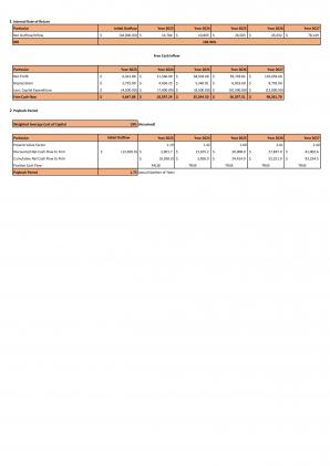 Financial Modeling And Valuation Business Plan For Skincare Cosmetic Store In Excel BP XL Unique Good