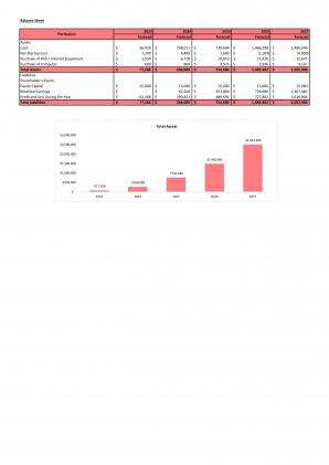 Financial Modeling For Digital Marketing Agency In Excel BP XL Customizable Multipurpose