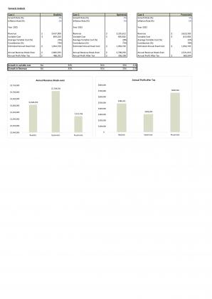 Financial Modeling For Starting A Digital Marketing Agency Business Plan In Excel BP XL Editable Attractive