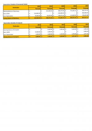 Financial Statements Modeling And Valuation For Commercial Trucking Industry Business Plan In Excel BP XL Best Informative