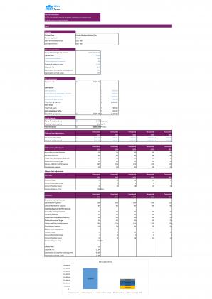 Financial Statements Modeling And Valuation For Fashion Boutique Business Plan In Excel BP XL