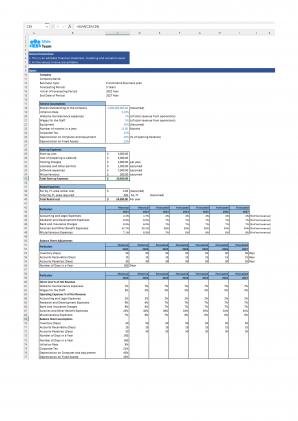 Financial Statements Modeling And Valuation For Planning E Commerce Business Plan In Excel BP XL