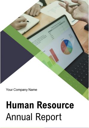 Human Resource Annual Report Pdf Doc Ppt Document Report Template