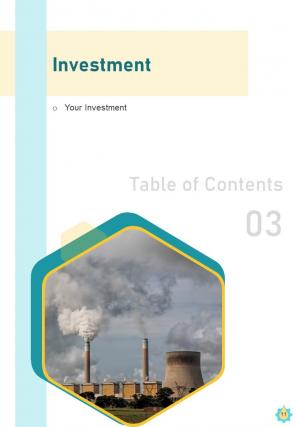 Industrial plant business proposal example document report doc pdf ppt