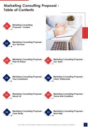 Marketing consulting proposal example document report doc pdf ppt