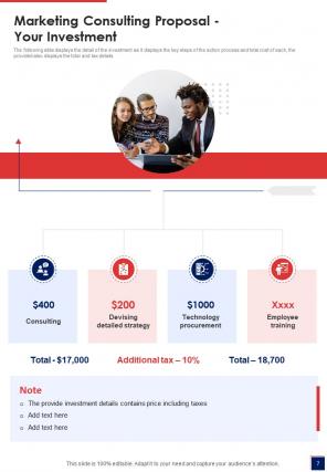 Marketing consulting proposal example document report doc pdf ppt