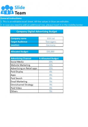 Marketing Expenditure Excel Spreadsheet Worksheet Xlcsv XL Bundle V