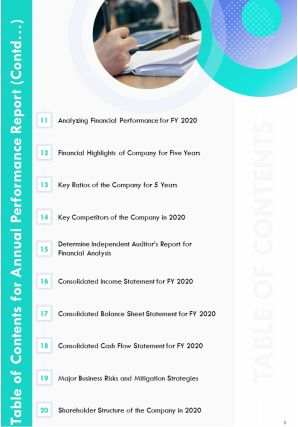 One pager annual performance report examples pdf doc ppt document report template