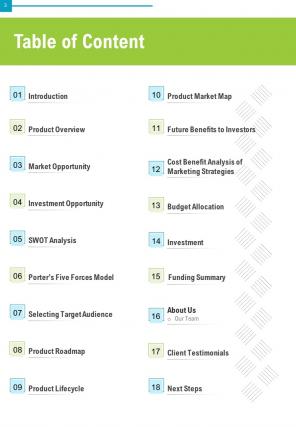 One pager business concept proposal template