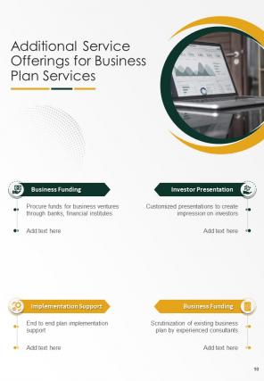 One pager business plan proposal template