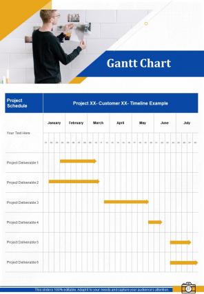 One pager corporate photography proposal template