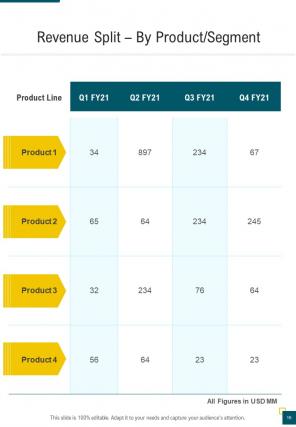 One pager financial proposal template