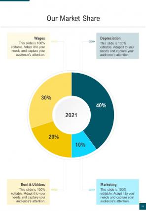 One pager financial proposal template