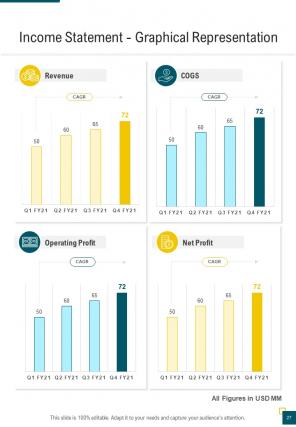 One pager financial proposal template