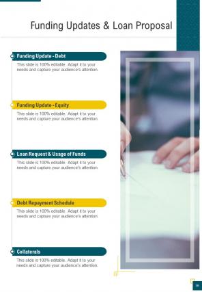 One pager financial proposal template