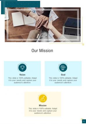 One pager financial proposal template