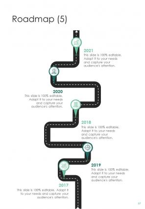 One pager photography project proposal template