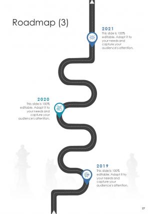 One pager strategic hrm outsourcing proposal template