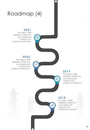 One pager strategic hrm outsourcing proposal template