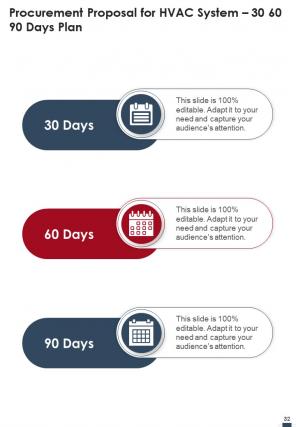 Procurement for hvac system proposal example document report doc pdf ppt