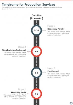 Production proposal example document report doc pdf ppt