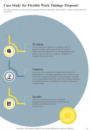 Proposal For Flexible Work Timings Report Sample Example Document Researched Impressive