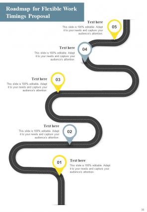 Proposal For Flexible Work Timings Report Sample Example Document Graphical Impressive